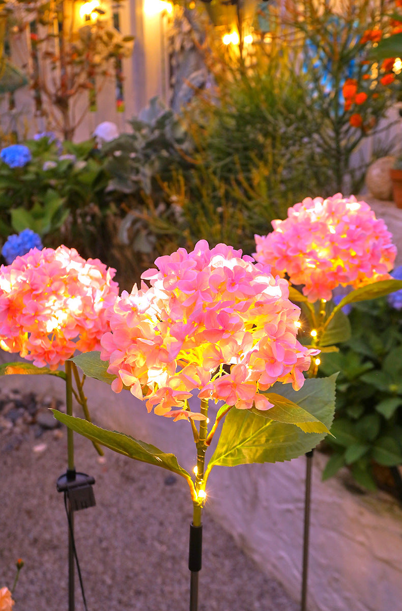 Solar flower lights