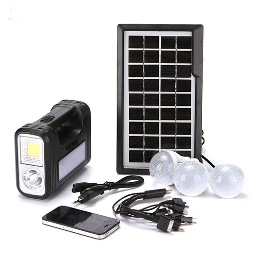 Portable LED solar power generation HF-8017