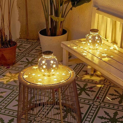 Outdoor star solar lights