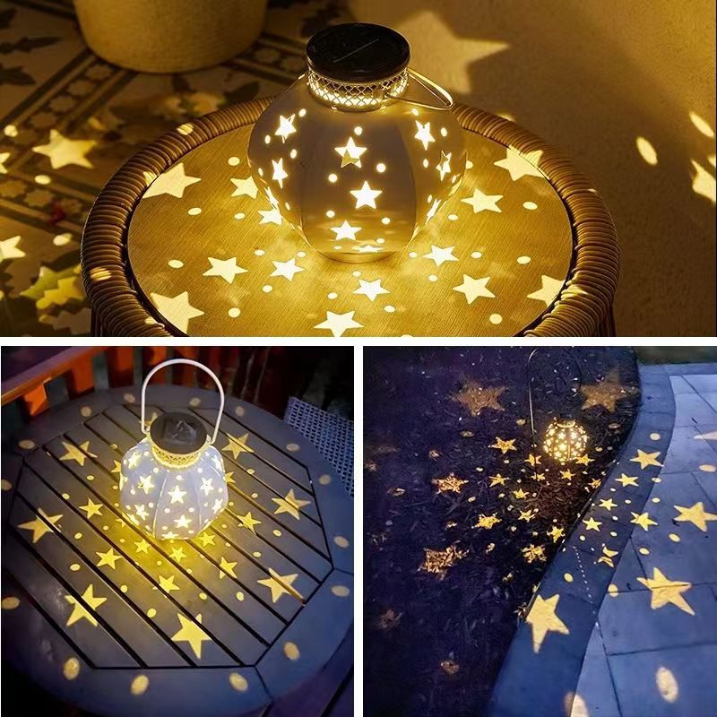 Outdoor star solar lights